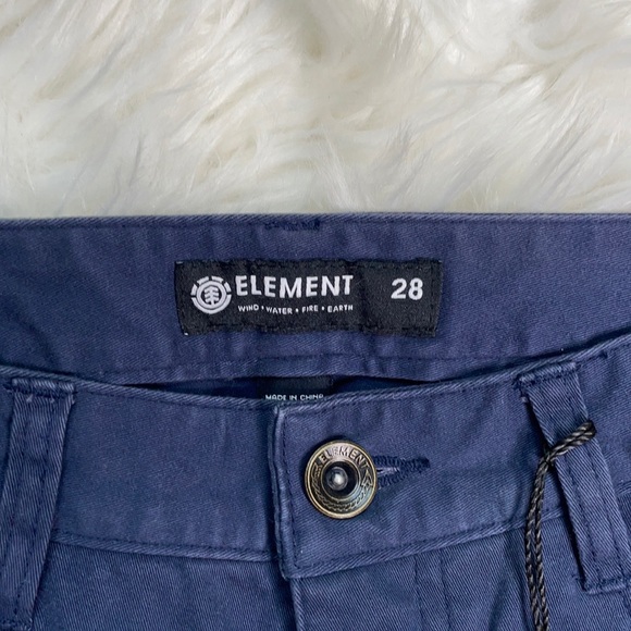 Men's Element Rochester Flex Navy Blue Nick Garcia Skateboarding Pants NWT - Picture 3 of 16